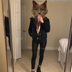 TOPSHOP Fluffy Silky jacket